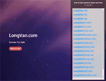 Tablet Screenshot of longvan.com